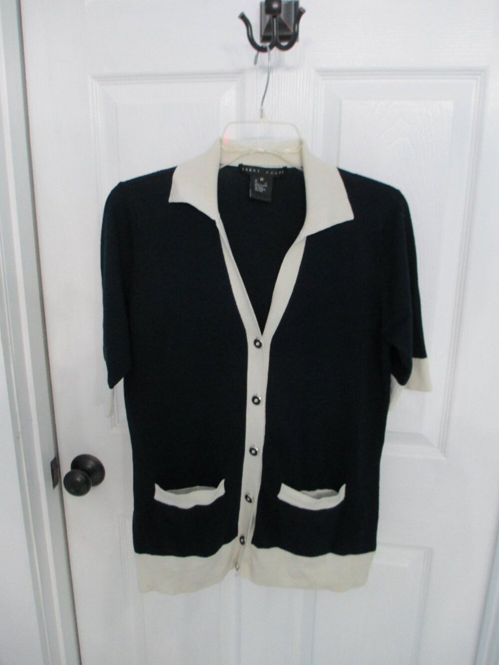 Yansi Fugel silk short sleeved cardigan